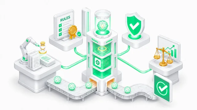 Abstract governance workflow system visual